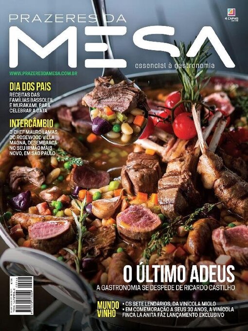 Title details for Prazeres da Mesa by Prazeres da Mesa-Sociedade Simples - Available